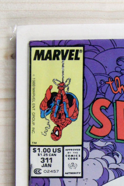 The Amazing Spider-Man #311 – Marvel (1989) 9.2 NM- Newsstand
