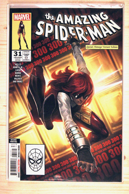 The Amazing Spider-Man #31 – Marvel (2023) 9.6 NM+ "Carnage" Absolute Carnage | McFarland Homage