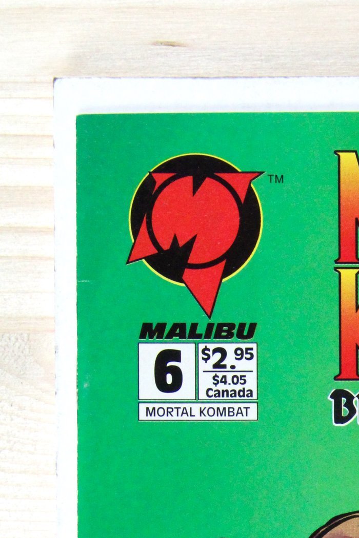 Mortal Kombat: Blood & Thunder #6 – Trielle Komix (1995) 8.5 VF+