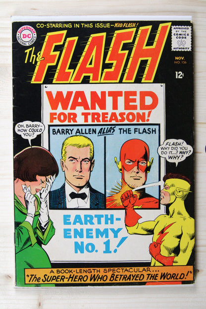 The Flash #156 – DC (1965) 4.5 VG+
