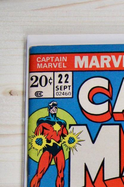Captain Marvel #22 – Marvel (1972) 7.5 VF-