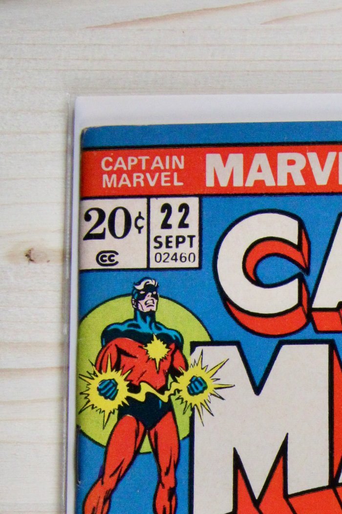 Captain Marvel #22 – Marvel (1972) 7.5 VF-