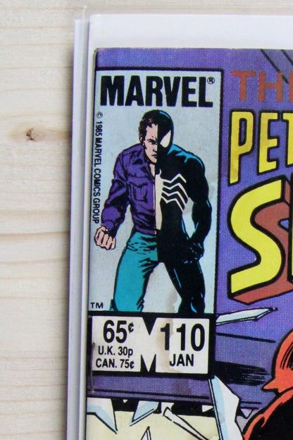 The Spectacular Spider-Man #110 – Marvel (1986) 6.5 FN+