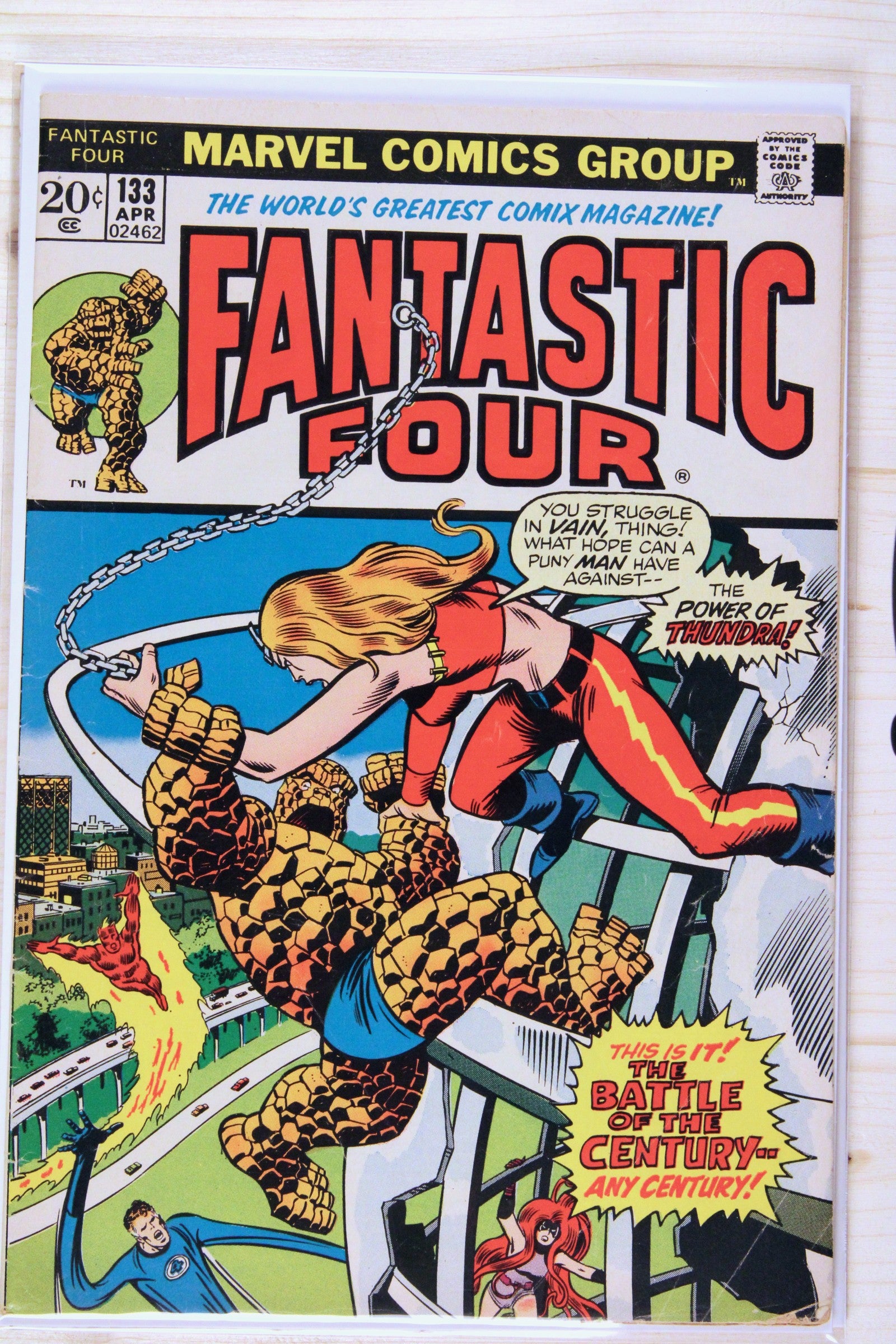 Fantastic Four #133 – Marvel (1973) 6.0 FN Joe Sinnott