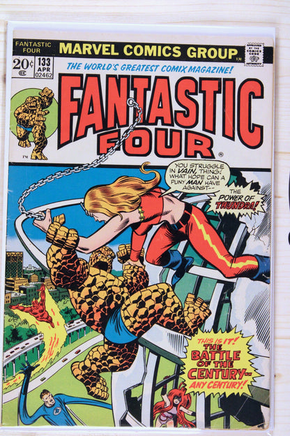 Fantastic Four #133 – Marvel (1973) 6.0 FN Joe Sinnott