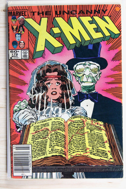 The Uncanny X-Men #179 – Marvel (1984) 6.0 FN Chris Claremont story | Newsstand