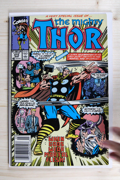The Mighty Thor #415 – Marvel (1990) 8.0 VF Newsstand