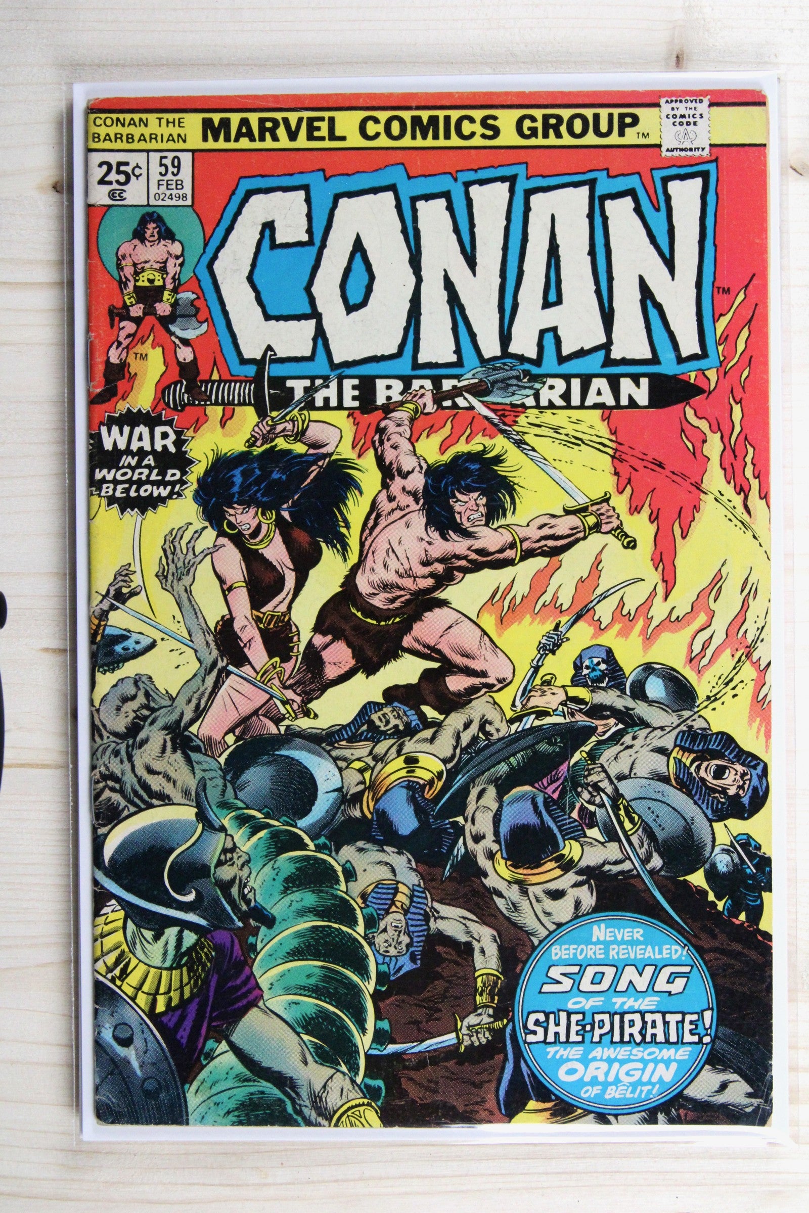 Conan the Barbarian #59 – Marvel (1976) 6.5 FN+