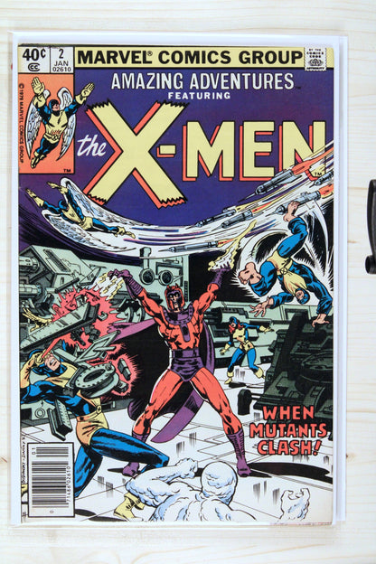 Amazing Adventures: The Original X-Men #2 – Marvel (1979) 8.0 VF Jason Aaron story | Newsstand Edition