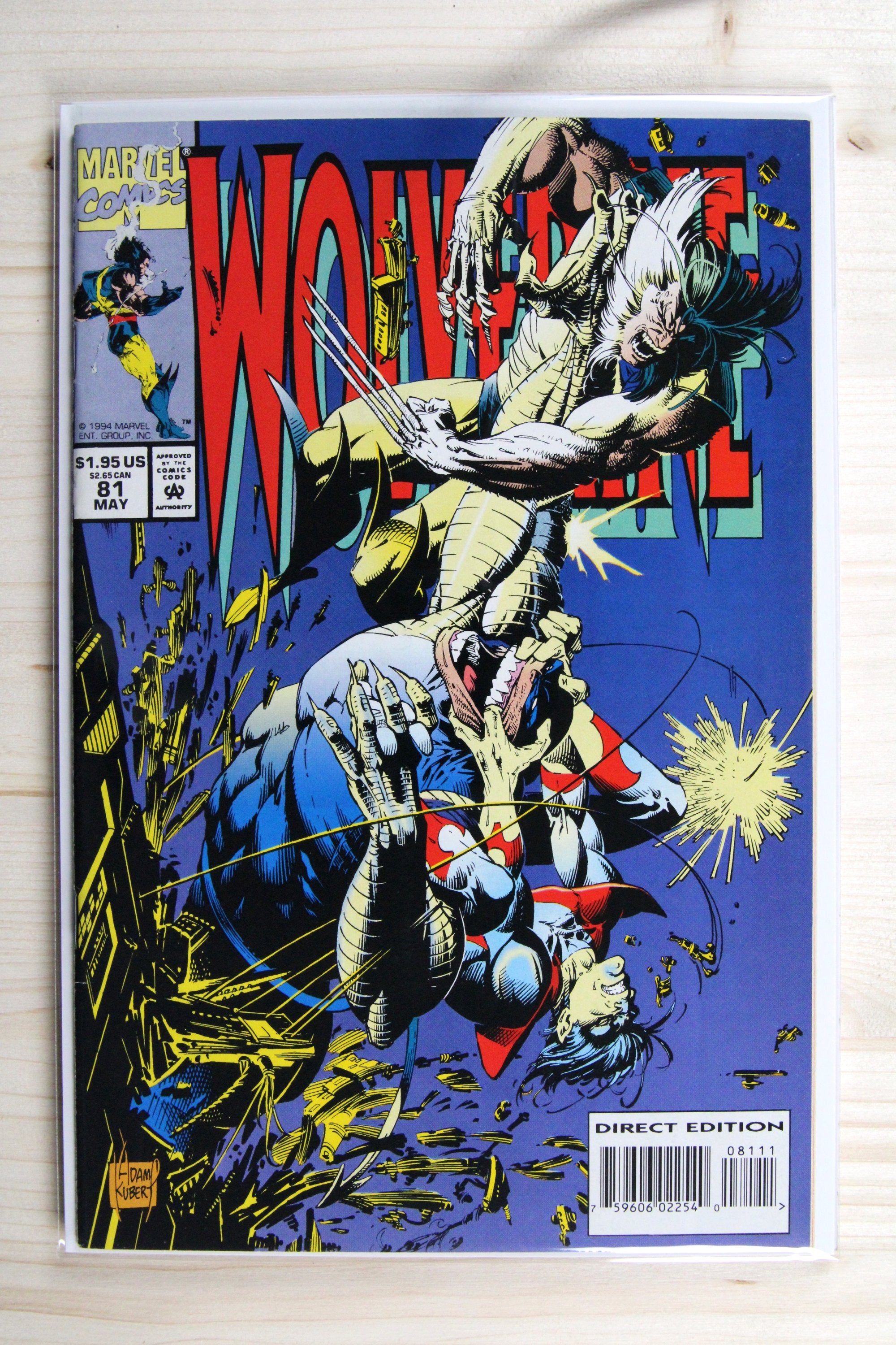 Wolverine #81 – Panini (1996) 8.5 VF+ Direct Edition