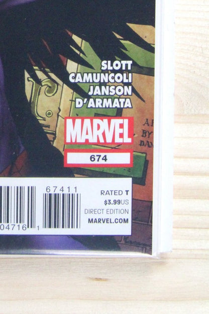 The Amazing Spider-Man #674 – Marvel (2012) 9.4 NM Klaus Janson cover