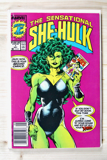 The Sensational She-Hulk #1 – Marvel (1989) 5.5 FN- John Byrne story | Stan Lee