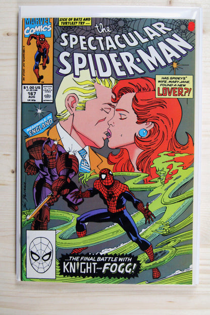 The Spectacular Spider-Man #167 – Marvel (1990) 9.0 VF/NM