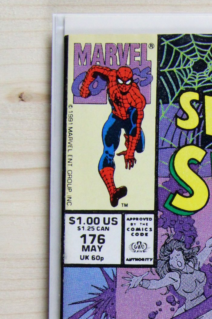 The Spectacular Spider-Man #176 – Marvel (1991) 9.2 NM-