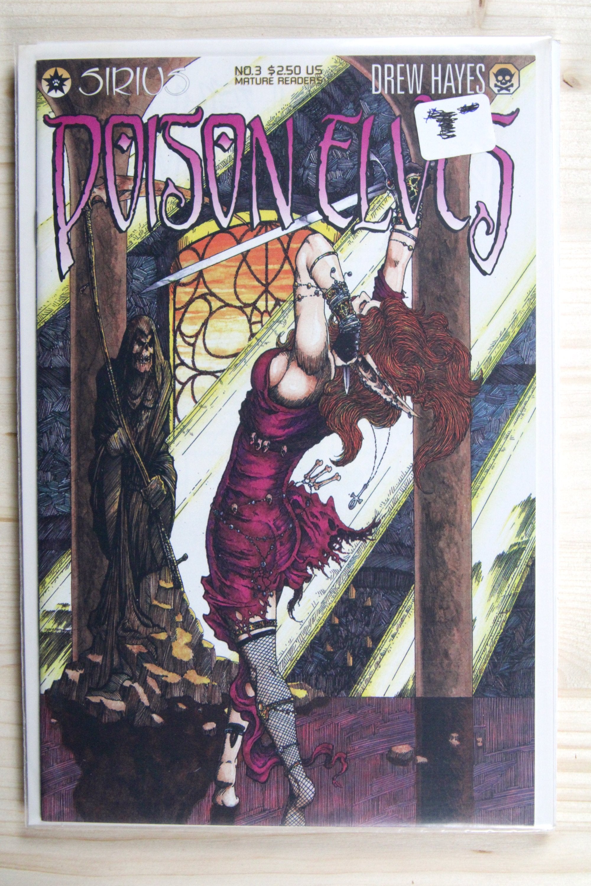 Poison Elves #3 – Sirius Entertainment (1995) 9.2 NM- Sanctuary Book 1: Deathmonks