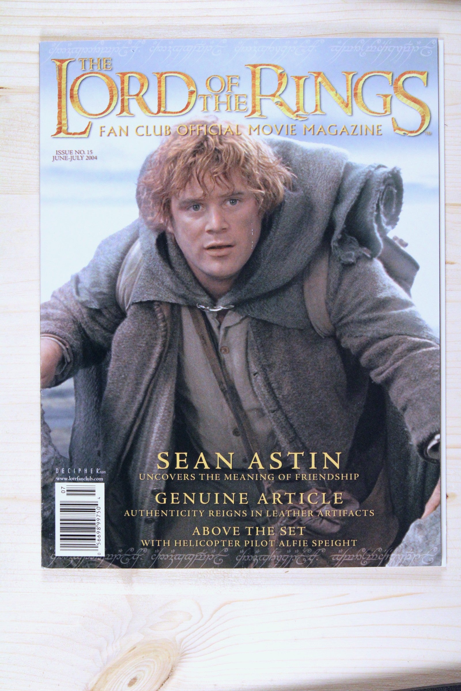 Lord of the Rings Fan Club Magazine #1-17 (2003) Full Run
