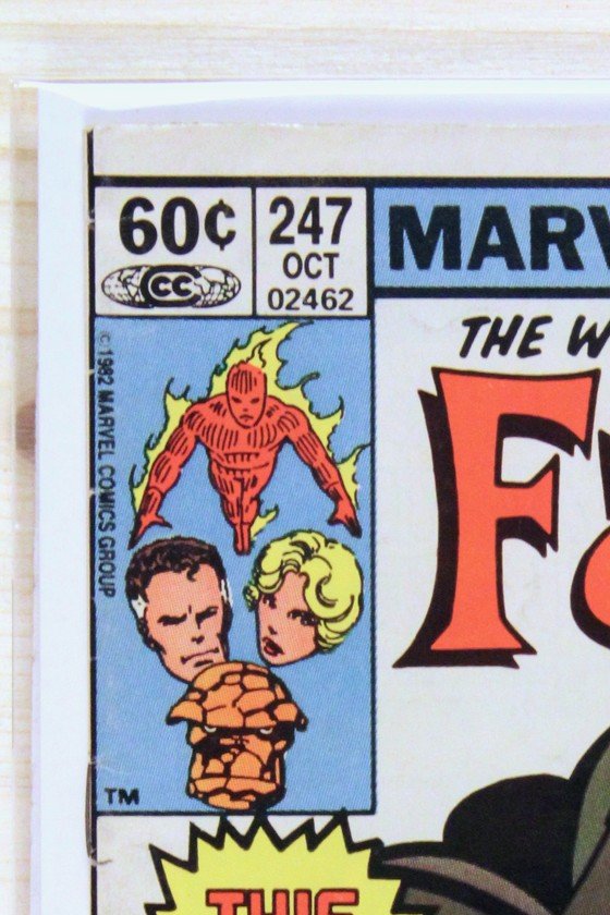 Fantastic Four #247 – Marvel (1982) 7.5 VF- John Byrne story | Newsstand Edition