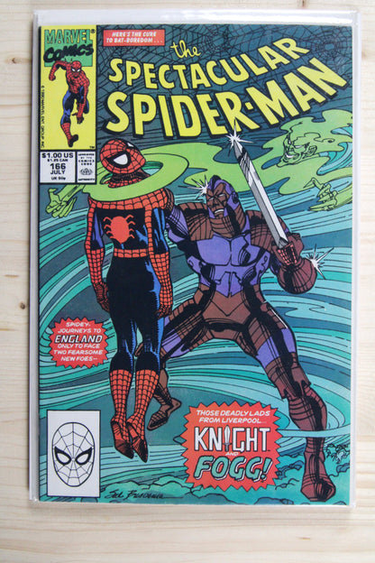 The Spectacular Spider-Man #166 – Marvel (1990) 9.0 VF/NM