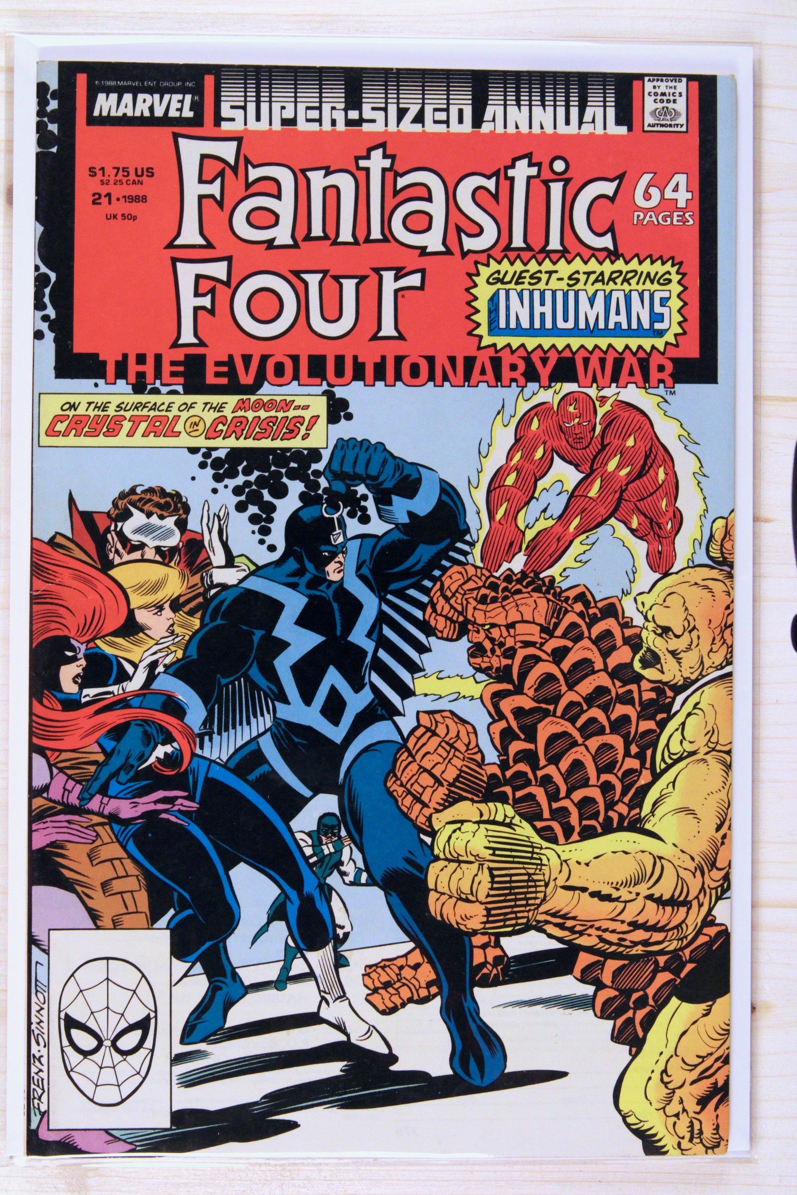 Fantastic Four Annual #21 – Marvel (1963) 9.2 NM- Jack Kirby art | Stan Lee story | Super-Sized Annual, 64 Pages