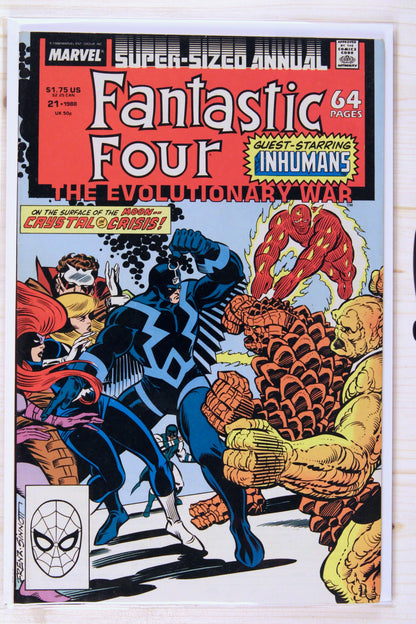 Fantastic Four Annual #21 – Marvel (1963) 9.2 NM- Jack Kirby art | Stan Lee story | Super-Sized Annual, 64 Pages