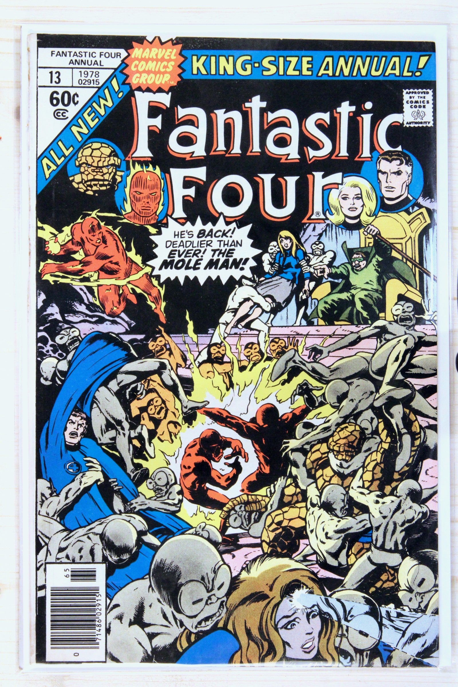 Fantastic Four Annual #13 – Marvel (1978) 8.5 VF+ Joe Sinnott art