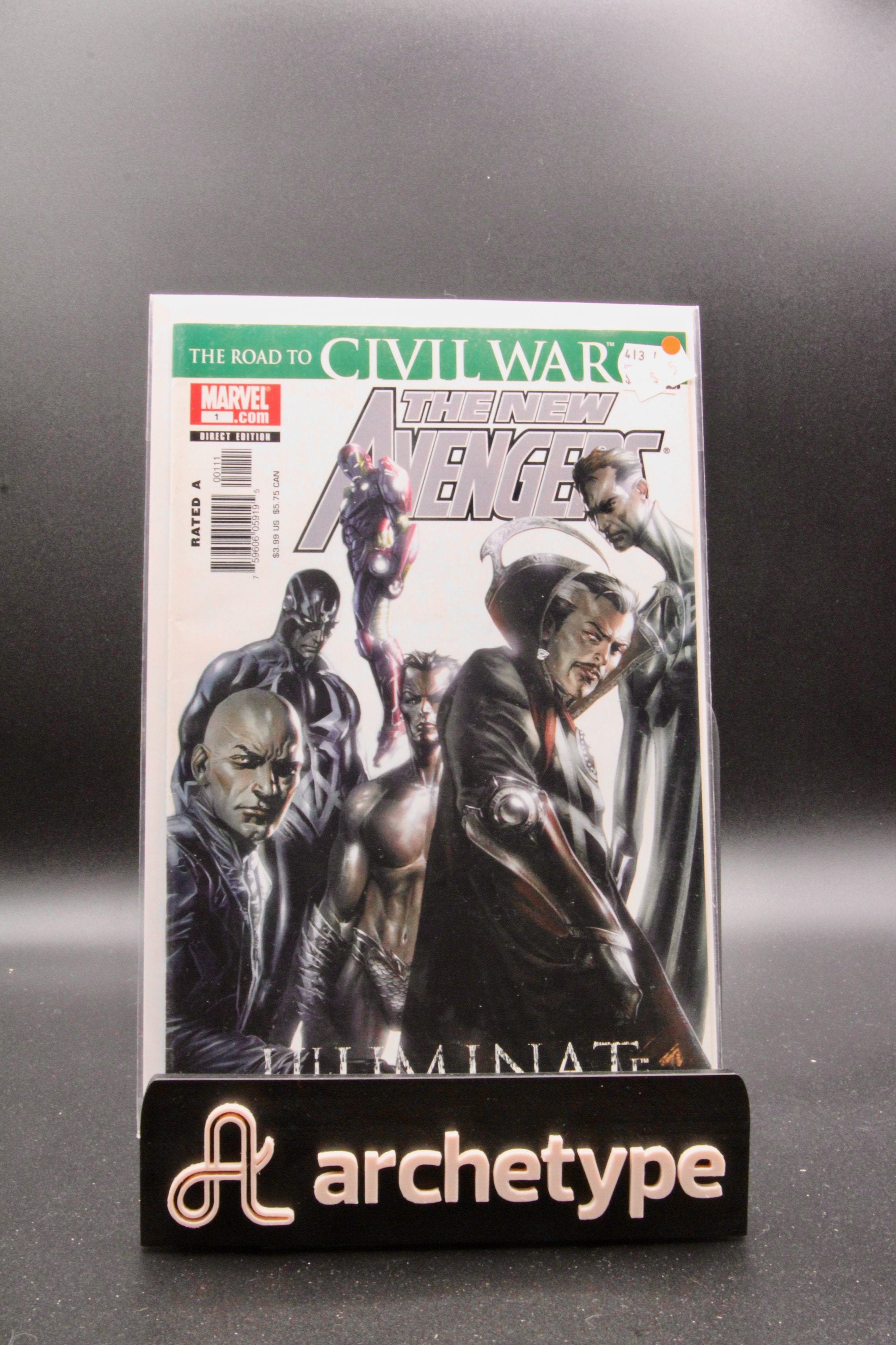 New Avengers #17 – Marvel (2006) "X-Men" Decimation | Brian Michael Bendis story | Direct Edition