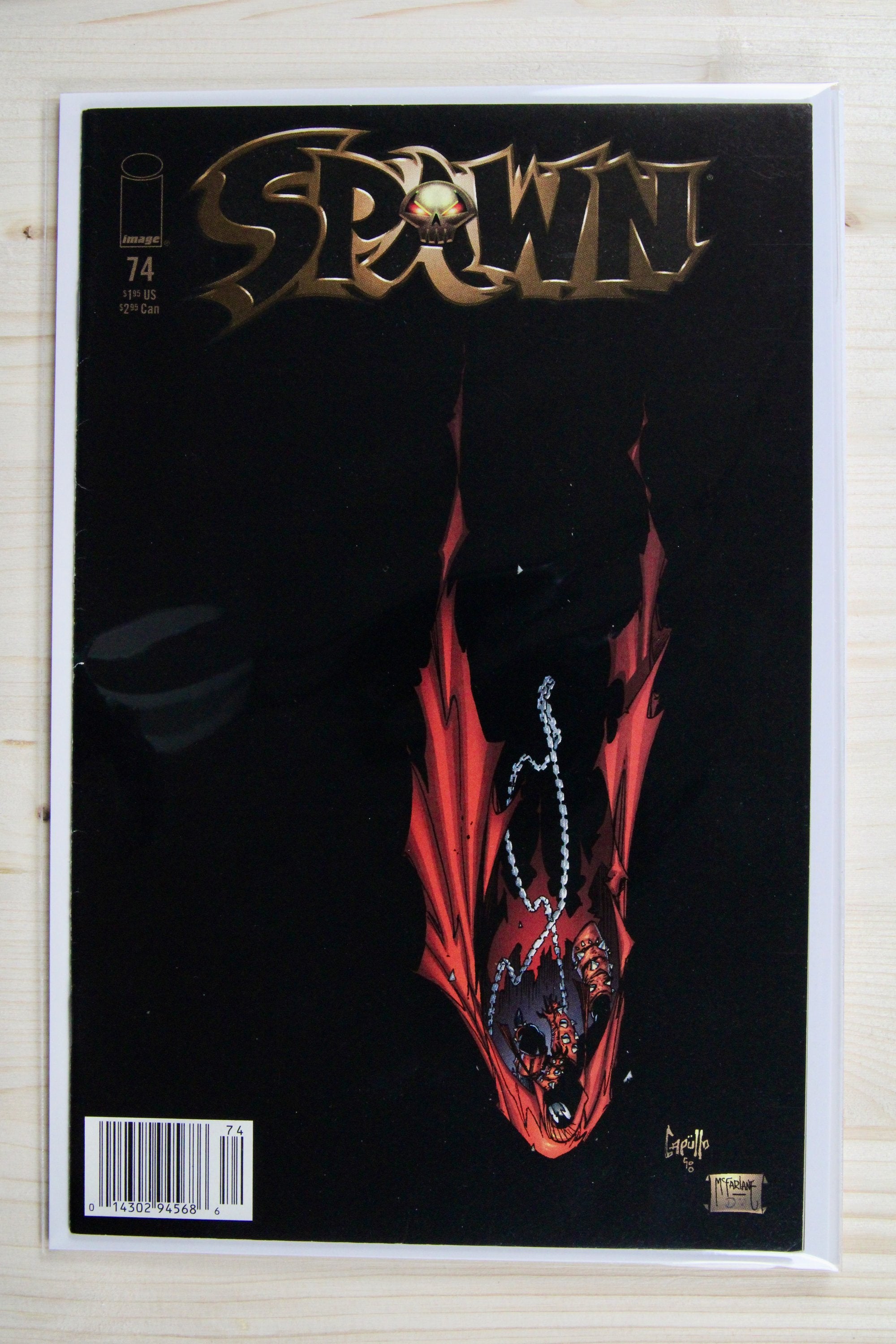 Spawn #74 – Image (1998) 8.0 VF Greg Capullo art | Todd McFarlane story | Newsstand