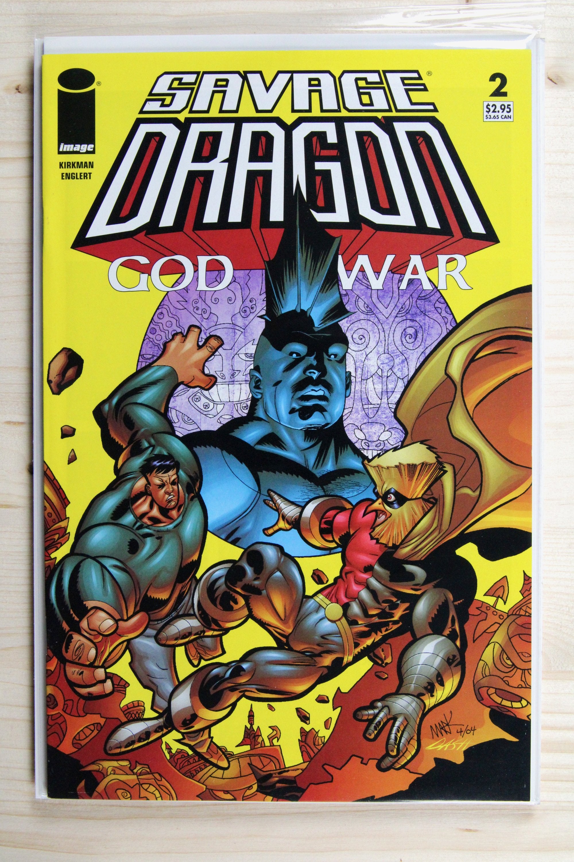 Savage Dragon - God War #1-4 – Image (2004) Full Series NM Average