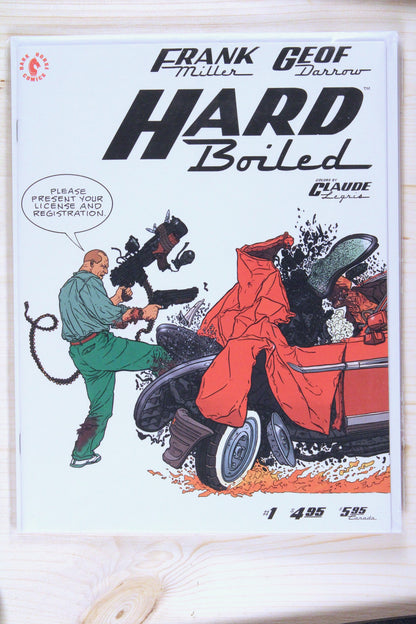 Hard Boiled #1 – Dark Horse (1990) 9.4 NM Frank Miller story