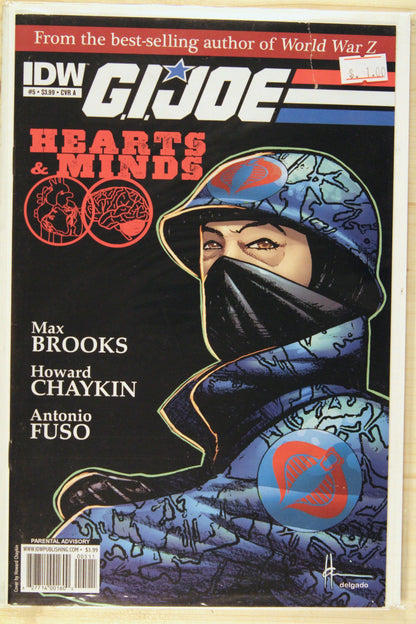 G.I. Joe: Hearts & Minds #5 – IDW Publishing (2010) 7.5 VF- CVR A