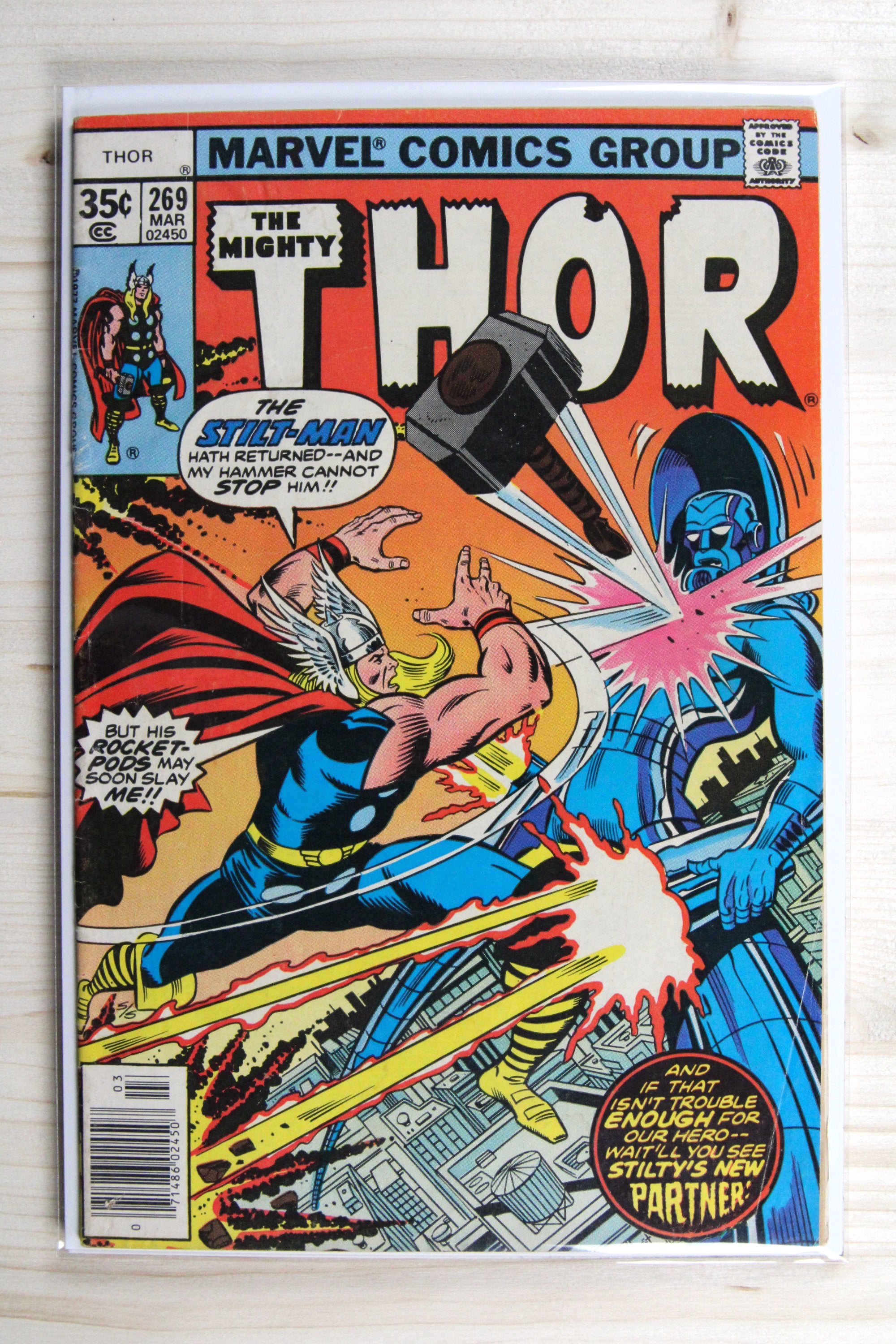 Thor #269 – Marvel (1978) 7.0 FN/VF Joe Sinnott
