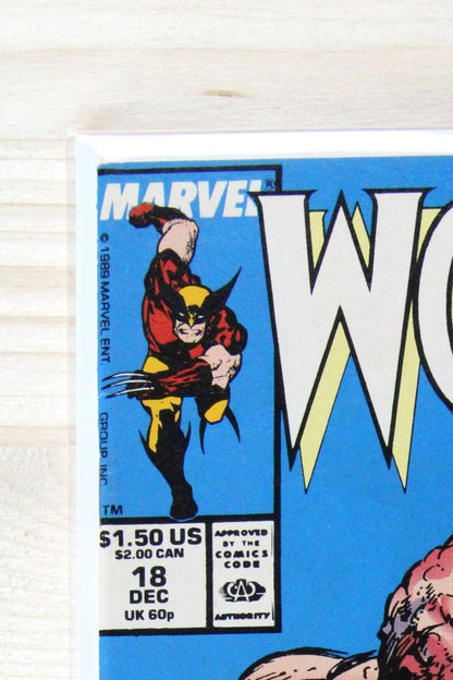 Wolverine #18 – Marvel (1989) 8.0 VF John Byrne art | Klaus Janson