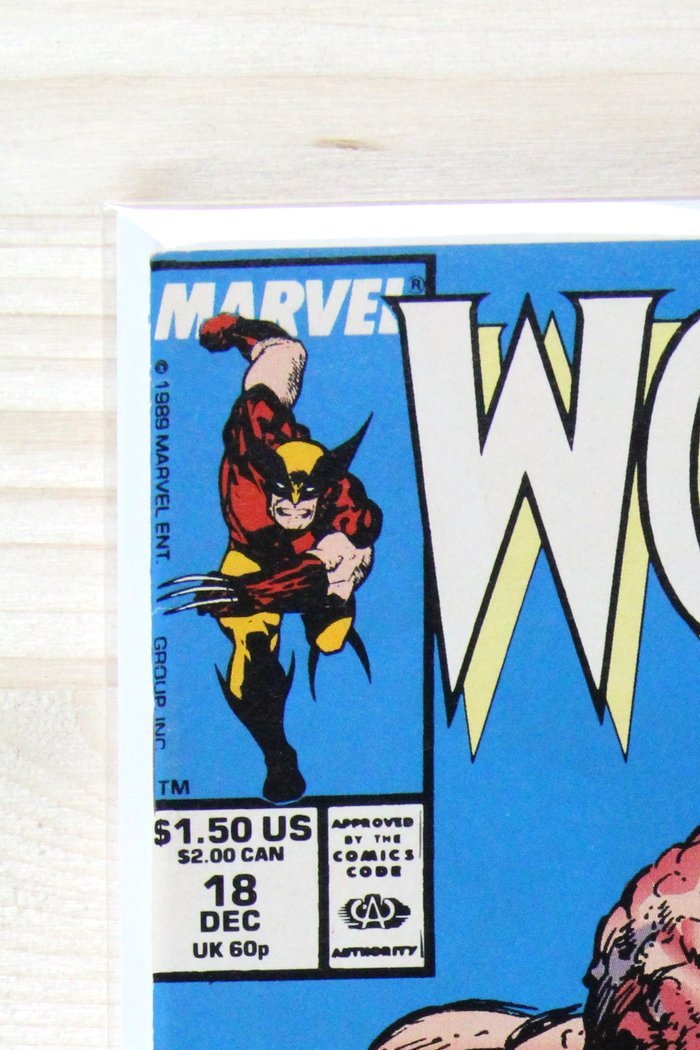 Wolverine #18 – Marvel (1989) 8.0 VF John Byrne art | Klaus Janson