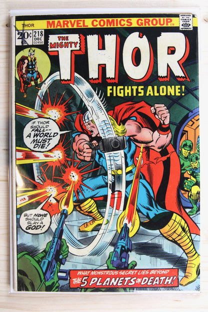 Thor #218 – Marvel (1973) 6.0 FN