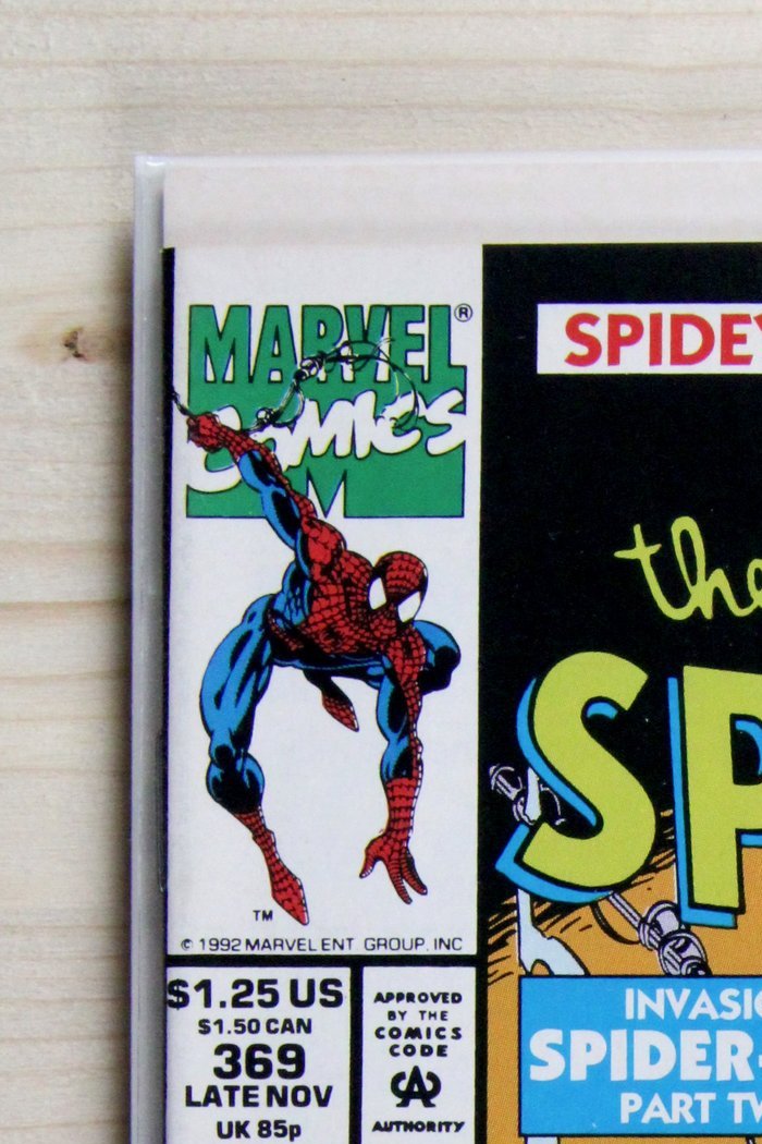 The Amazing Spider-Man #369 – Marvel (1992) 9.2 NM- Invasion of the Spider-Slayers