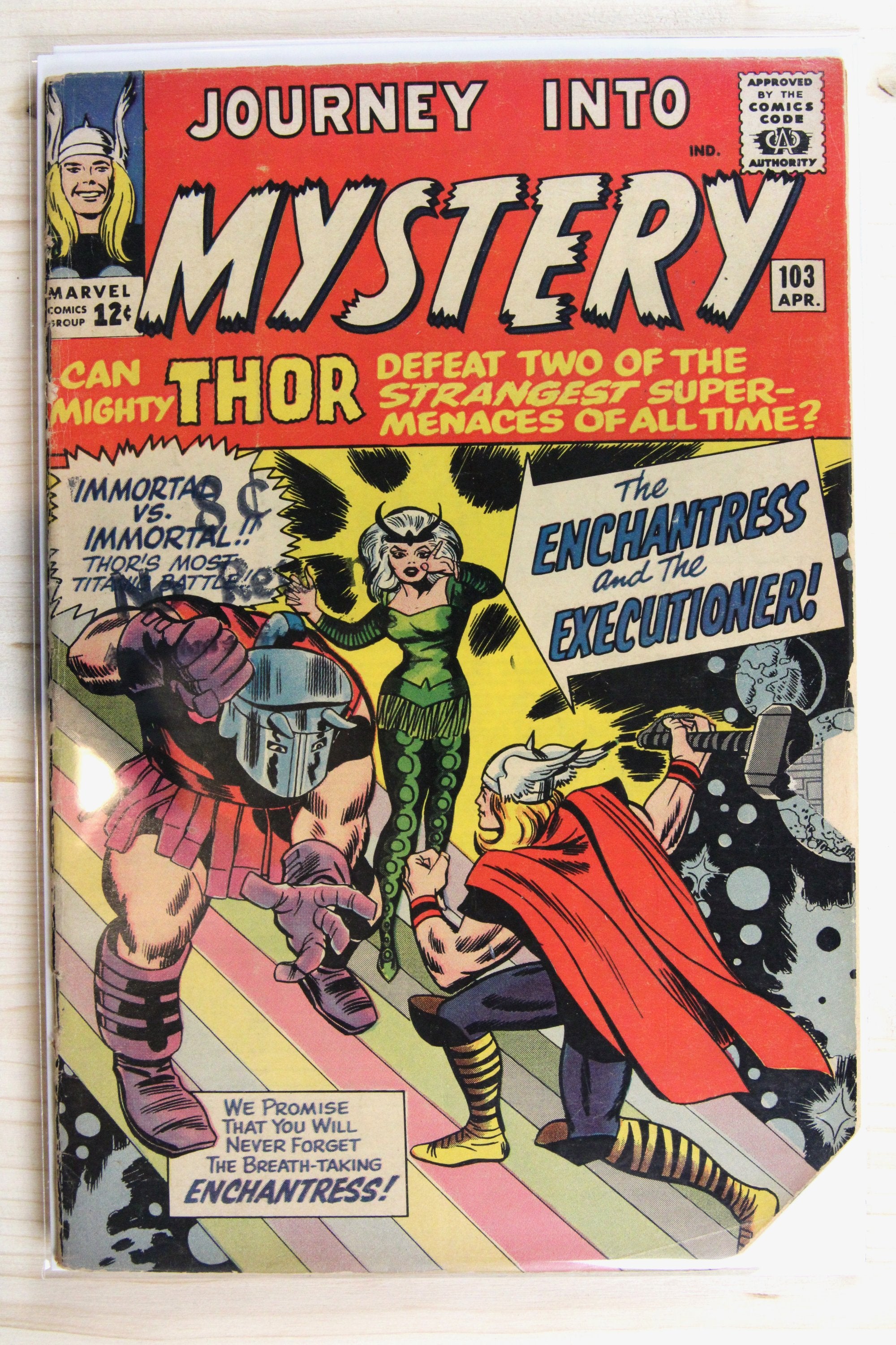 Journey into Mystery #103 – Marvel (1964) 3.5 VG- Jack Kirby art | Stan Lee story