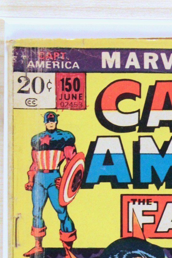 Captain America #150 – Marvel (1972) 4.0 VG Stan Lee
