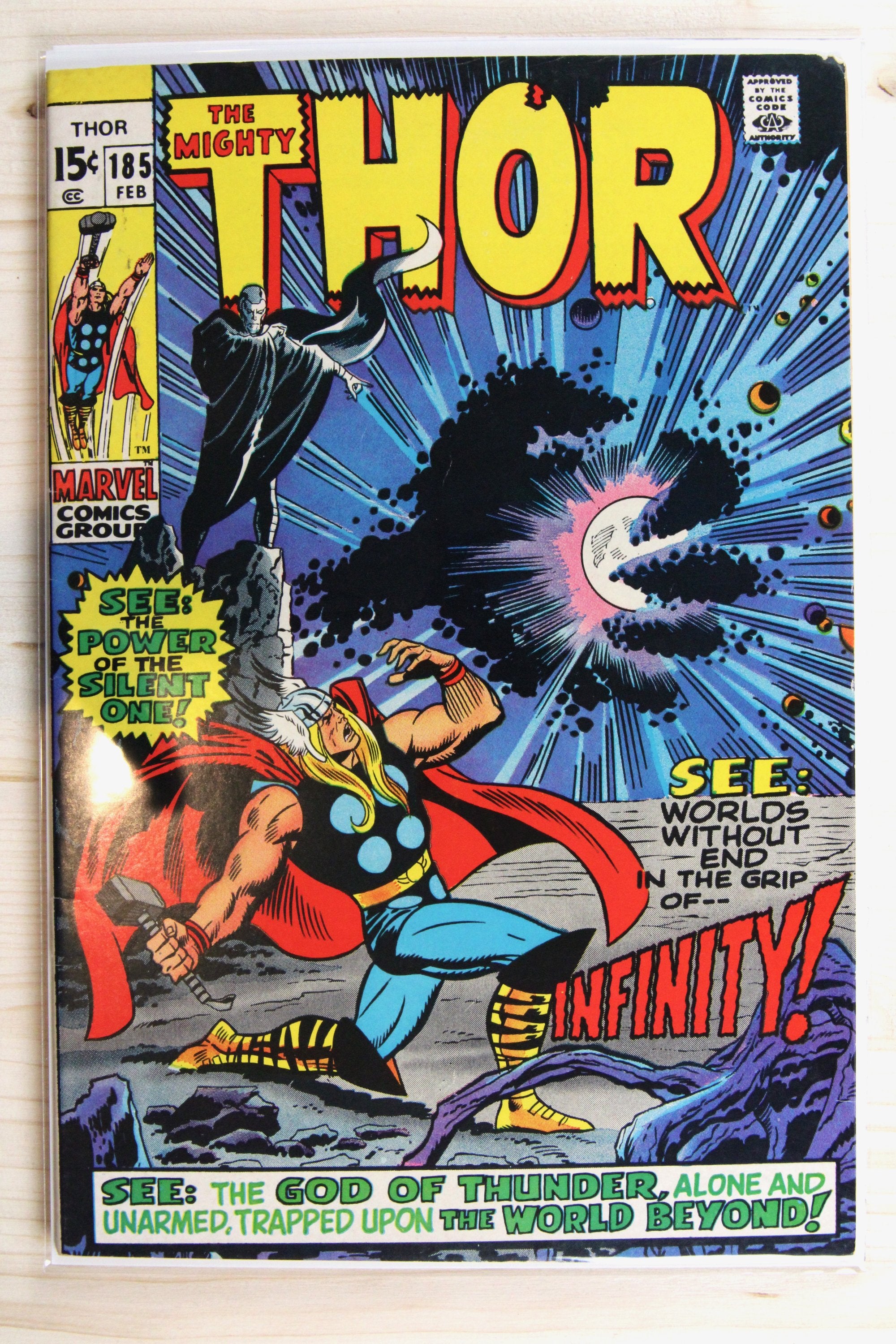 Thor #185 – Marvel (1971) 5.5 FN- Stan Lee story