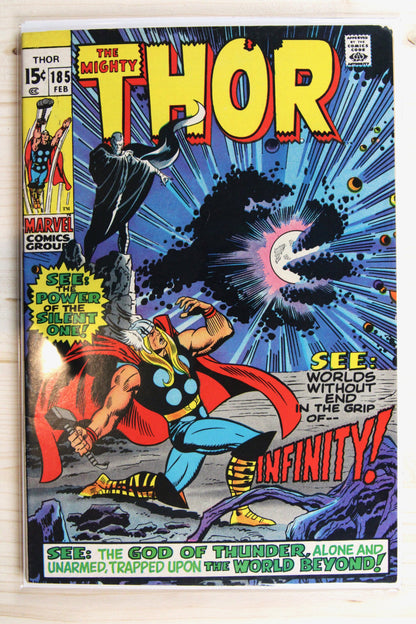 Thor #185 – Marvel (1971) 5.5 FN- Stan Lee story