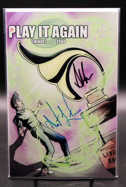 Play it Again #1 – Signed x2 Comic Book Indie Low Print Run