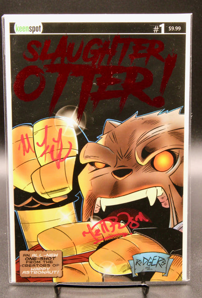 Slaughter Otter #1 - Keen Spot (2021) Comic Book | Signed x2