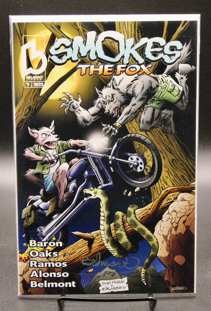 Smokes the Fox #1 Comic Book (2013) Signed Edition