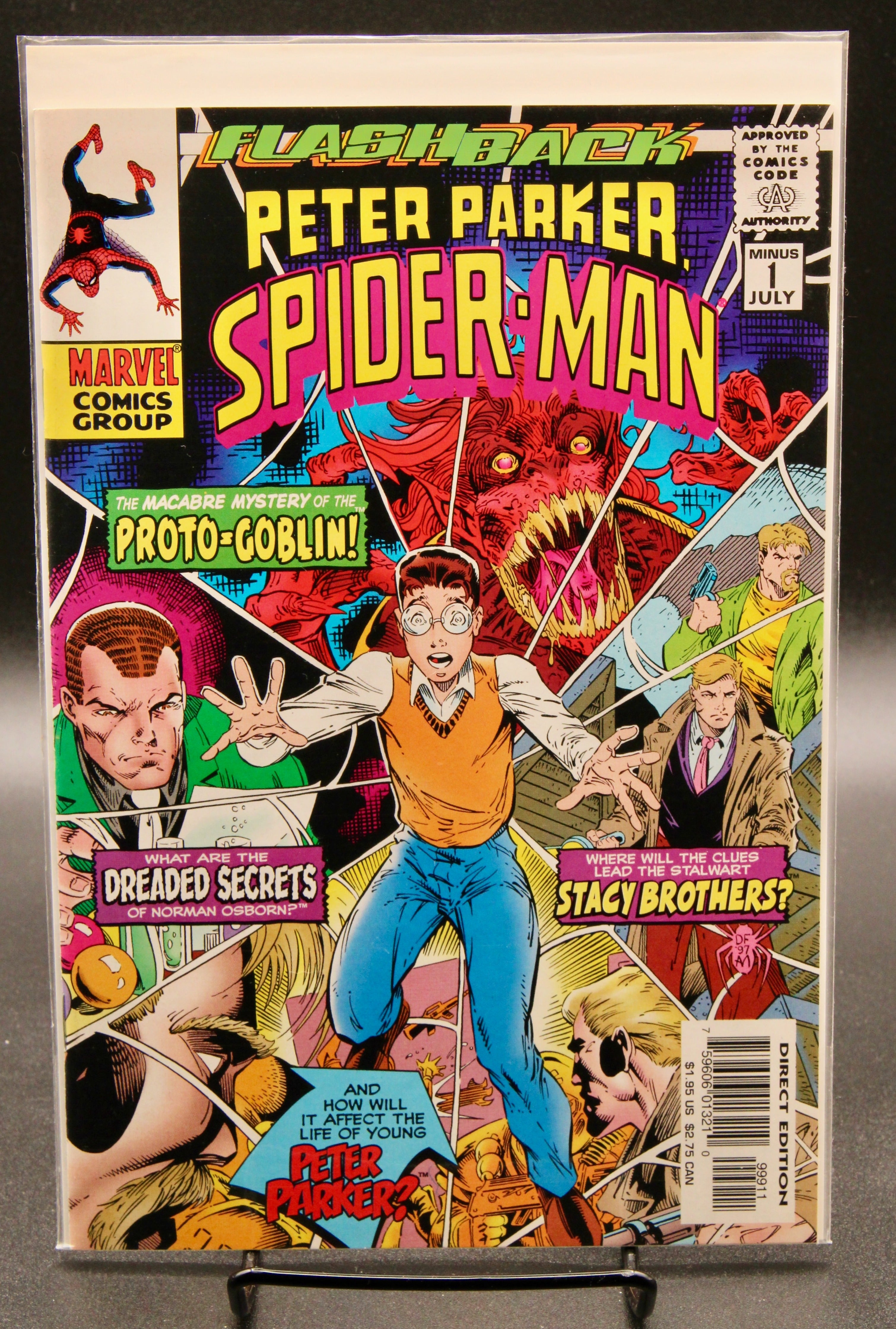 Peter Parker – Spider-man #-1 – Marvel comics (1997) 1st Proto-Goblin