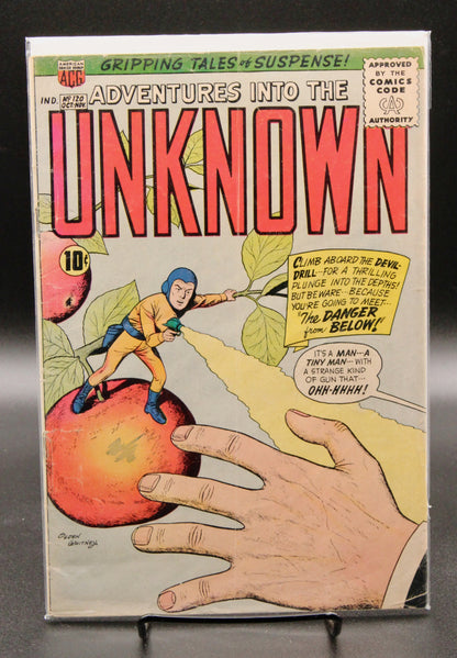 Adventures into the Unknown #120 – American Comics Group (1960) Box5
