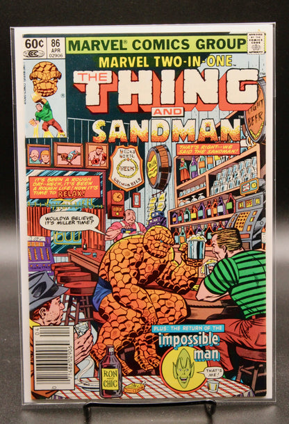Marvel Two-in-One #86  – Marvel (1982)