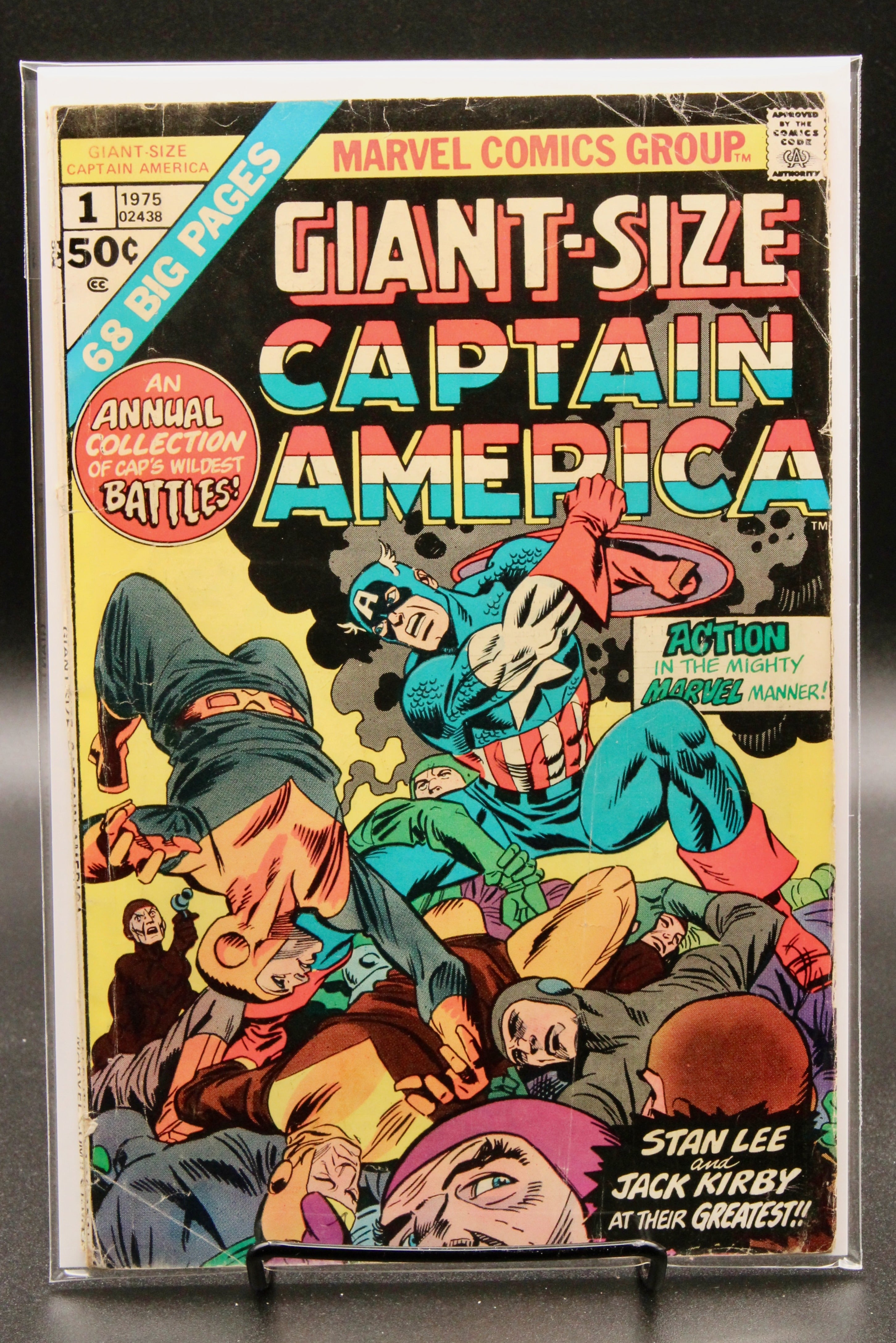 Giant-Size Captain America #1 – Marvel (1975) VG