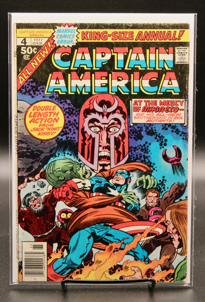 Captain America Annual #4 – Marvel (1977) FN