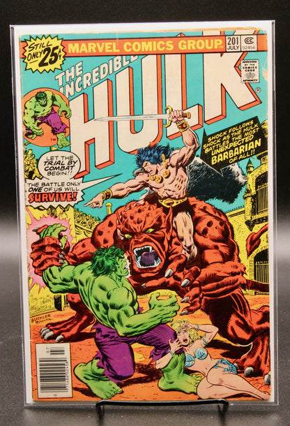 The Incredible Hulk #201  – Marvel (1976) VG+