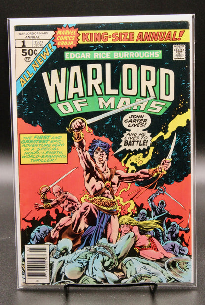John Carter Warlord of Mars Annual  #1 – Marvel (1977) NM
