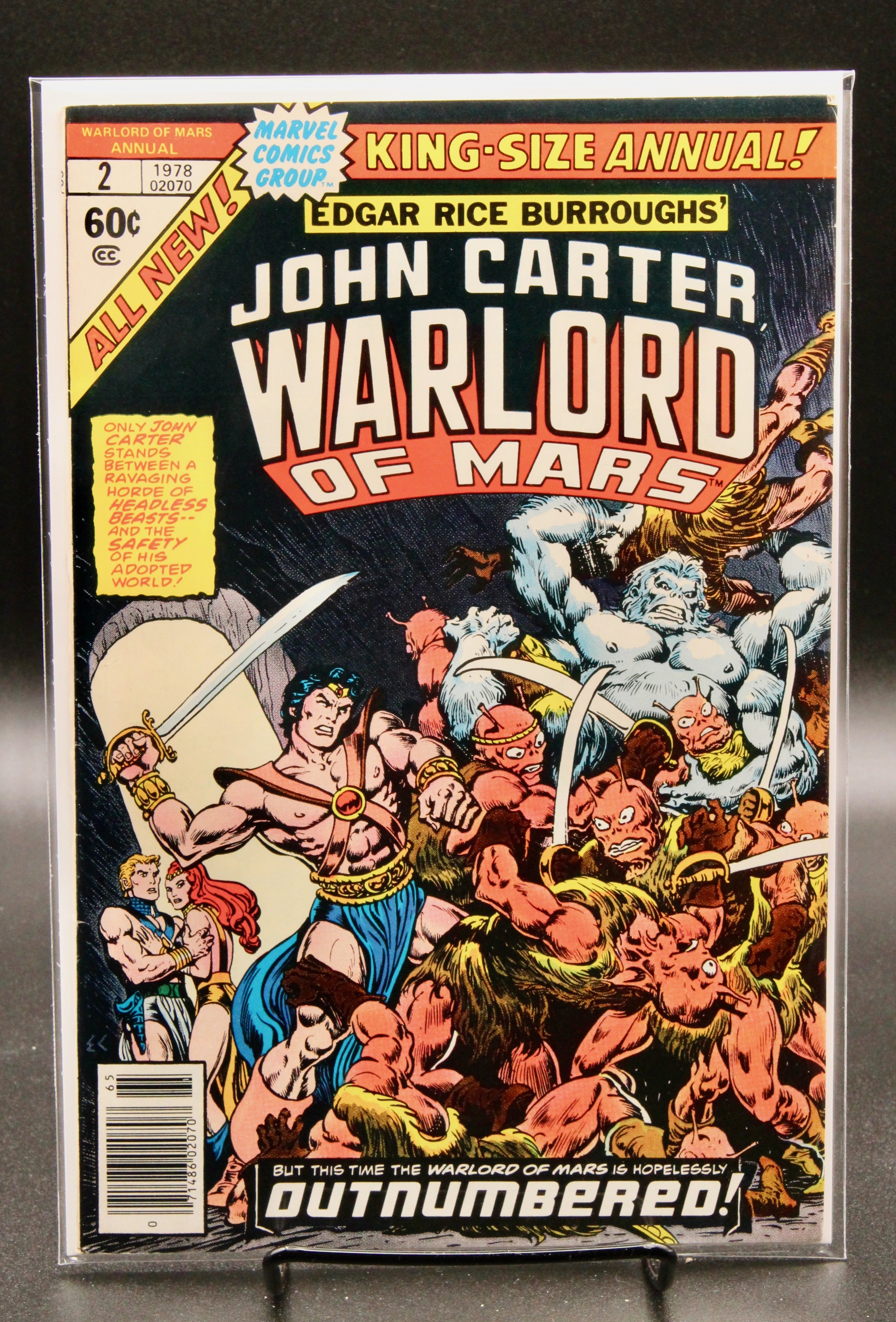 John Carter Warlord of Mars Annual #2 – Marvel (1978) VF/NM